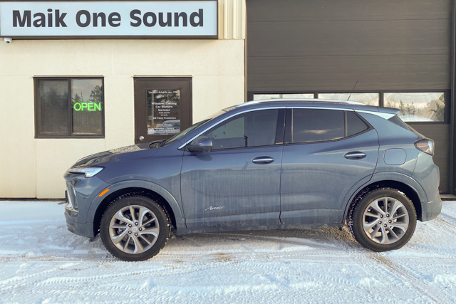 Buick 2024 Enclave with professional window tint in North Bay